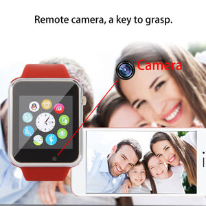 Original A1 Bluetooth Smart Watch Step Counting Sport Tool Remote Camera and Sync Function for Android Mobile Phone